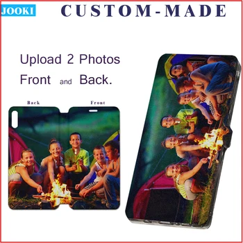 

custom Phone Wallet Cover for Xiaomi Redmi Note 4X customized logo silicone card case phone Coque Note 4 Global Ver Note4X Note4