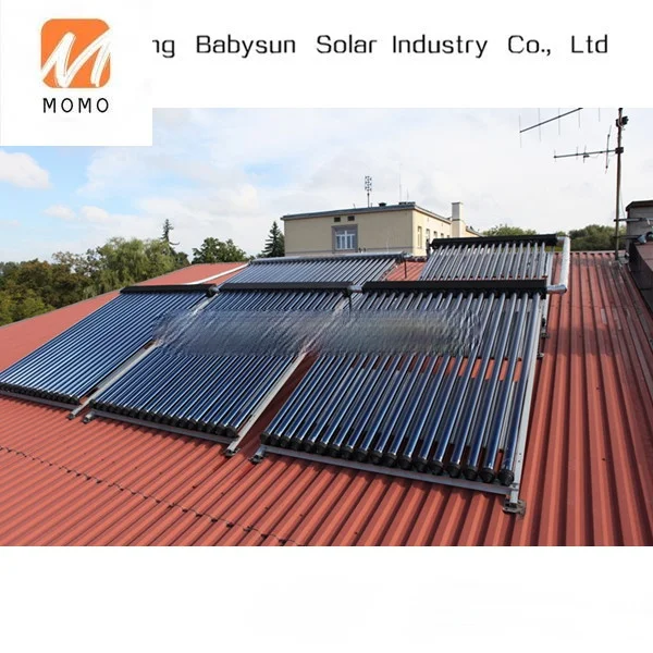 New Product China Manufacturer Split Heat Pipe Solar Water Heater System  Price consultation customer service
