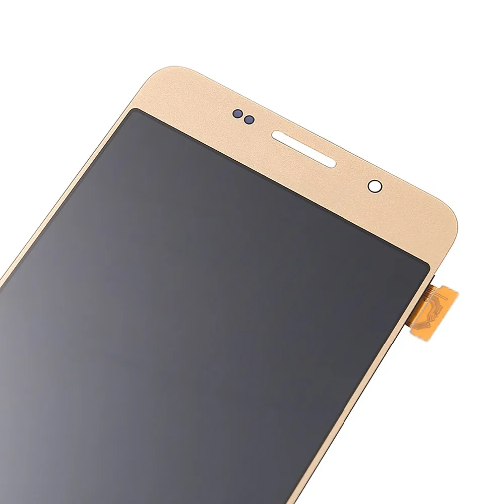 Для Samsung Galaxy A5 A510 diaplay SM-A510F A510M A510FD может регулировать яркость ЖК-дисплей+ кодирующий преобразователь сенсорного экрана в сборе