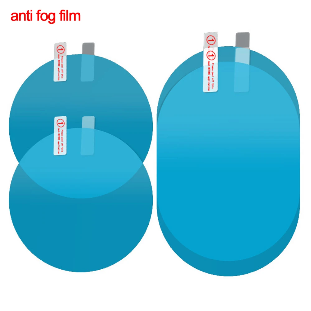 

2Pcs Waterproof Nano Stickers Car Rear View Mirror Protective Film Anti-fog Window Clear Rainproof Rearview Mirror 2019 Oc26