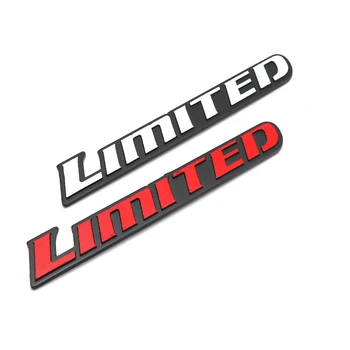 

3D Aluminum Alloy LIMITED Stickers Emblem Badge Decals Logo For Toyota Highlander Camry Corolla 4runner Tundra Auto Accessories