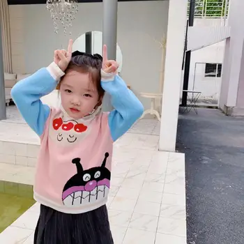 

2020 Girls Boys Sweaters Cute Toddler Pullover Kids Clothes