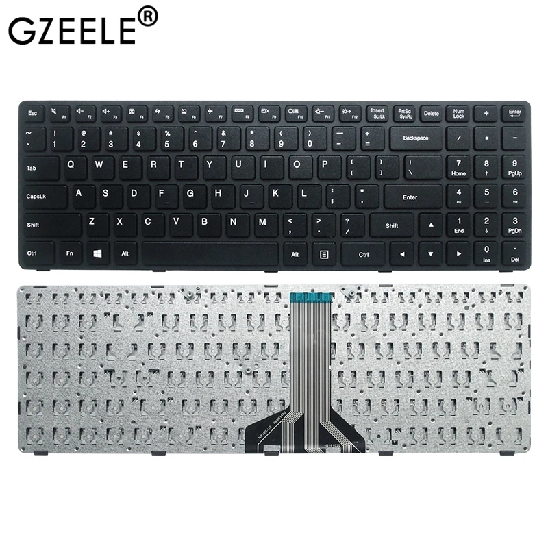 Новинка GZEELE для Lenovo tianyi/Ideapad 100-15 100-15IBY 100-15IBD 300-15 B50-10 B50-50 черная клавиатура ноутбука