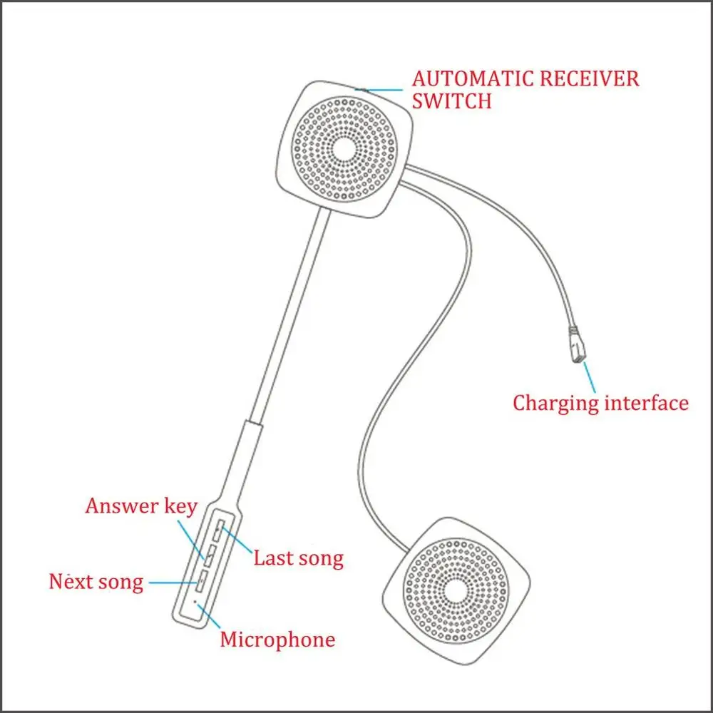 MH03 мотоциклетный шлем гарнитура мотоциклетная гарнитура для музыки gps