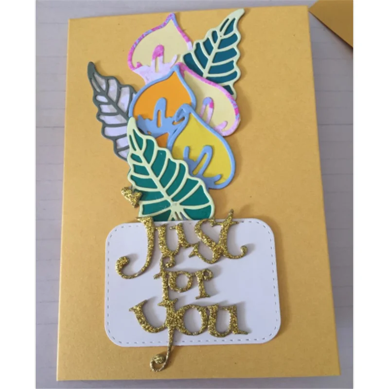 

Kokorosa Flower Branch Lily Metal Cutting Dies 2019 Leaf Dies for Craft Dies Scrapbooking Album Embossing New Dies Cuts