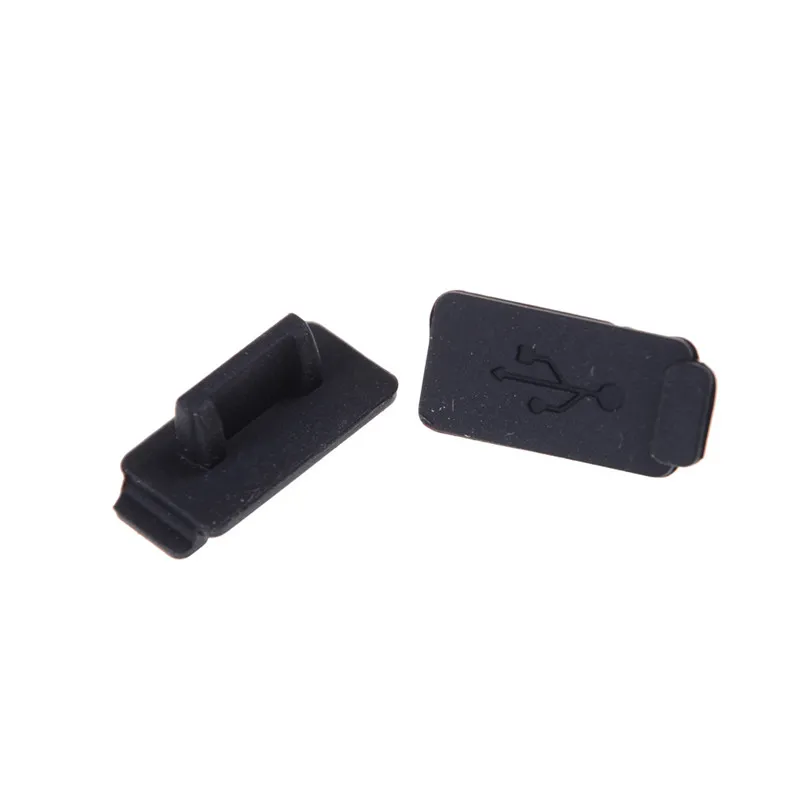 10 шт. черный ПК ноутбук USB заглушка резиновая пробка для подвески Мягкая силиконовая Пылезащитная крышка