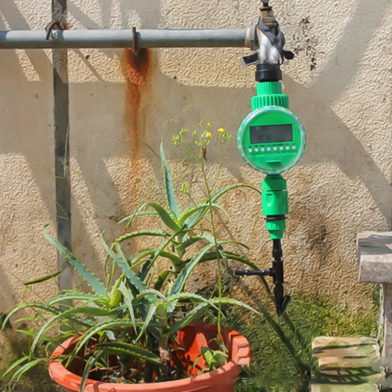 1 шт. автоматический садовый ирригационный таймер для воды садовый оросительный регулятор таймер для полива Шланг кран таймер ЖК-дисплей