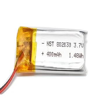 

802030 082030 500mah 3.7V lithium polymer battery MP3 MP4 GPS small toys