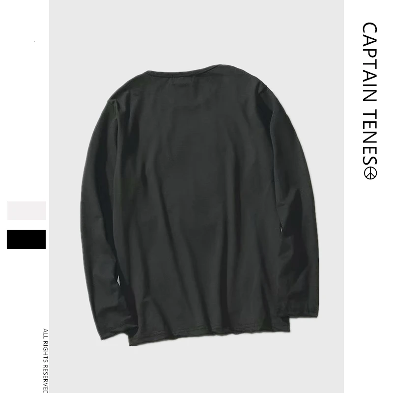 Captain TeNes New Men's Autumn Collar Printed Sports Top Long Sleeve T-shirt Cartoon Casual TEE for Male Printing Loose Long Sle Captain TeNes New Men's Autumn Collar Printed Sports Top Long Sleeve T-shirt Cartoon Casual TEE for Male Printing Loose Long Sle