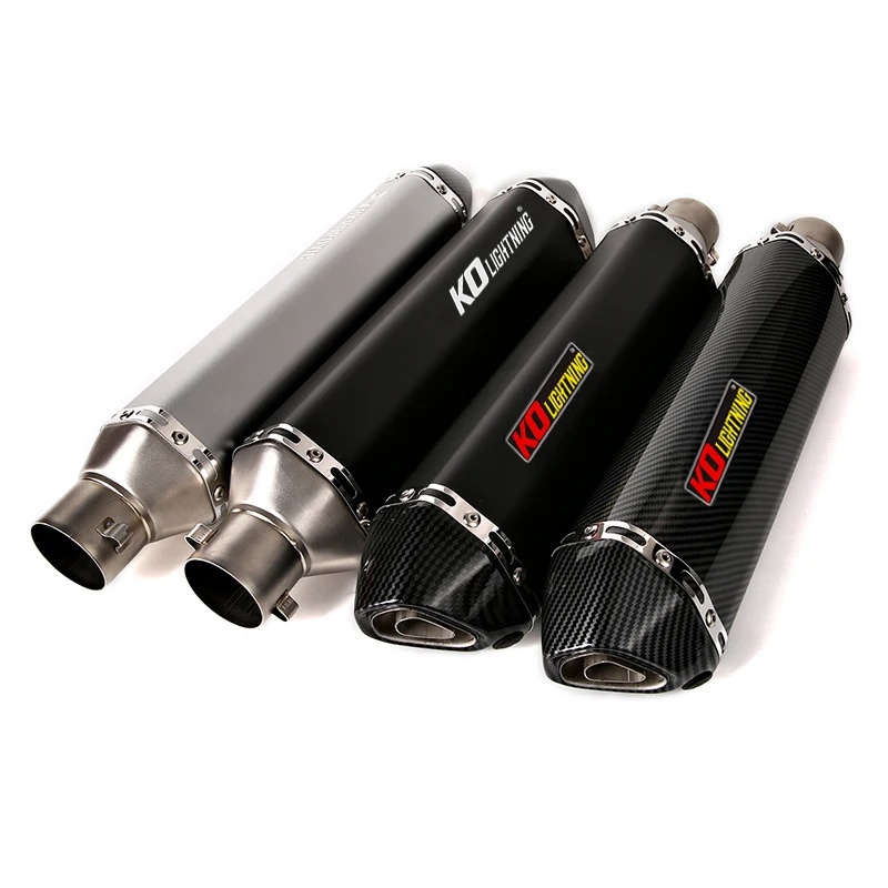 

470 mm Universal 51 mm Inner Motorcycle Exhaust Muffler Pipe Removable DB Killer Escape Stainless Steel for F700GS F850GS