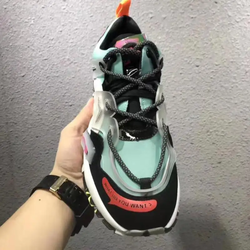 

2019 Multicolored multi-material rubber sole sneaker