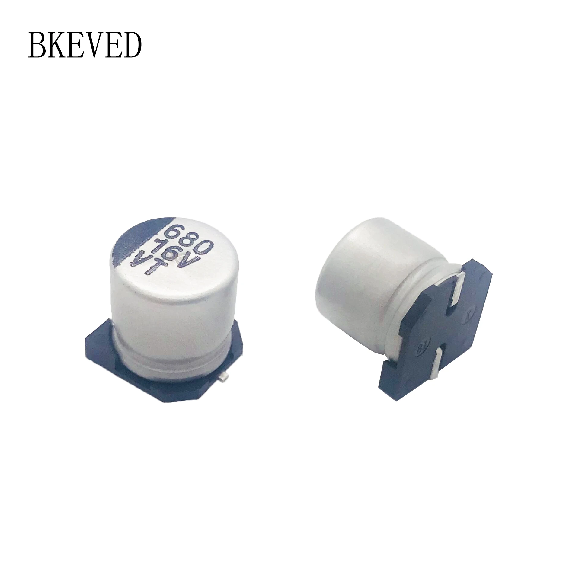 10 шт. SMD 6 3 V 10V 16V алюминиевая крышка 25В 35В с алюминиевой крышкой 50В Алюминий