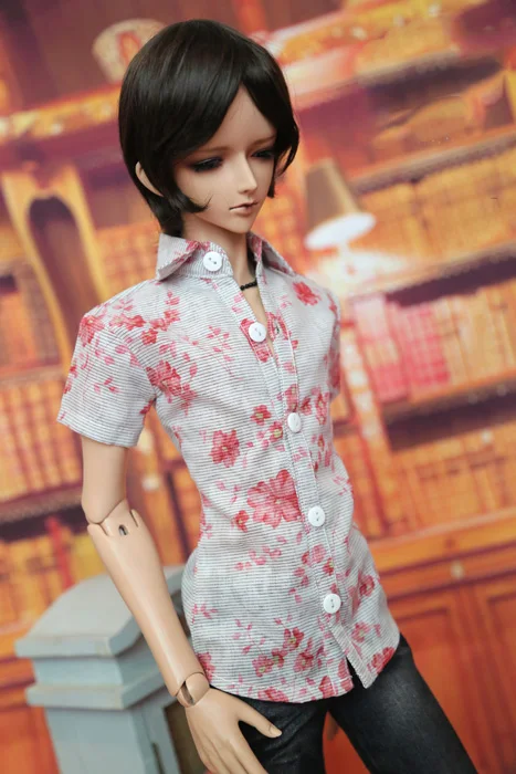 1/6 1/4 1/3 BJD Одежда для кукол леопардовая рубашка для BJD/SD аксессуары SSDF ID72 uncle. В комплект не входят кукла, обувь, парик и другие A0874