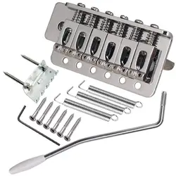 6 Strings Guitar Bridge Saddle Tailpiece for Fender Strat SQ ST Electric Guitar Tremolo Bridge Standard Guitar Accessories