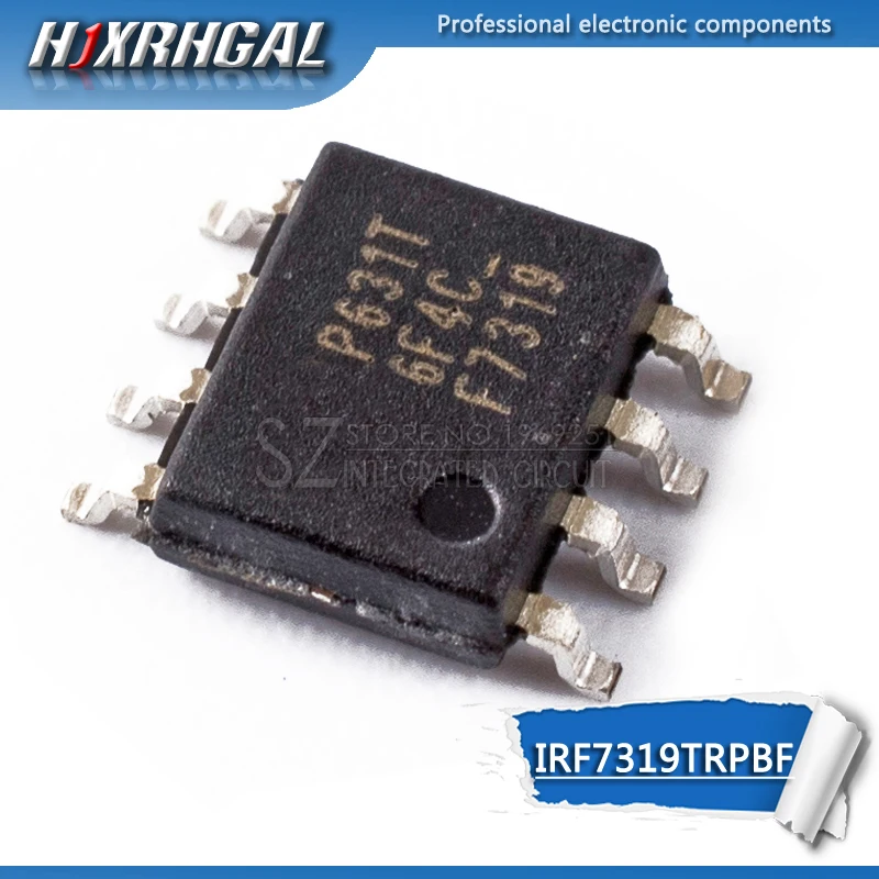 

10 шт. IRF7319TRPBF SOP8 IRF7319TR SOP IRF7319 F7319 SMD