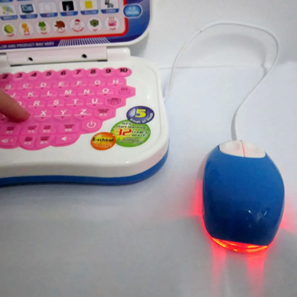 Details about / UK Bilingual Early Educational Learning Machine Kids Laptop Toys with Mouse UK