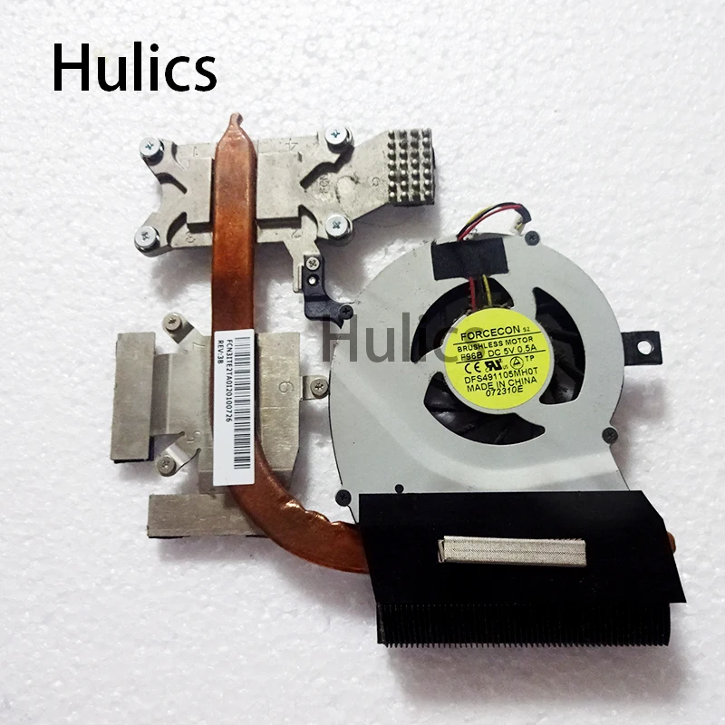 Hulics 도시바 노트북 방열판 냉각 선풍기 CPU 쿨러 L640 L640D L600D L600 L645 에 사용