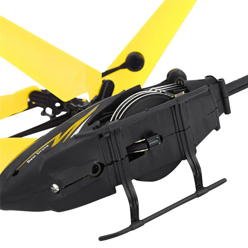 Mini RC Infraed Induction Helicopter Aircraft Flashing Light Toys mini drone Christmas Gift #4D20 (22)
