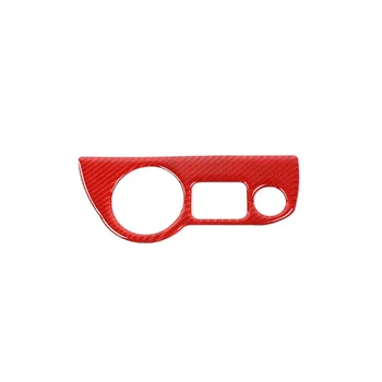 

Carbon Fiber Red Style Headlight Switch Panel Cover Trim For Dodge Challenger 2015-2019,Made In An ISO 9001 Facility