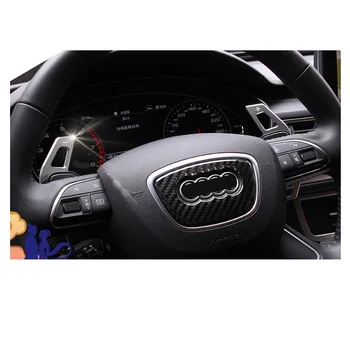 

Lsrtw2017 Aluminum Alloy Car Steering Wheel Shifting Pedal Trims for Audi A3 A4 A5 Q3 Q5 S3 A6