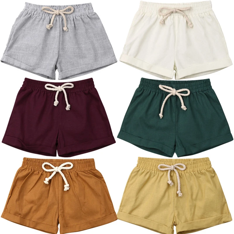 

Baby Casual Solid Color Shorts Babies Girls Boy Summer PP Short Pants Kid Spring Summer Fashion shorts Clothing