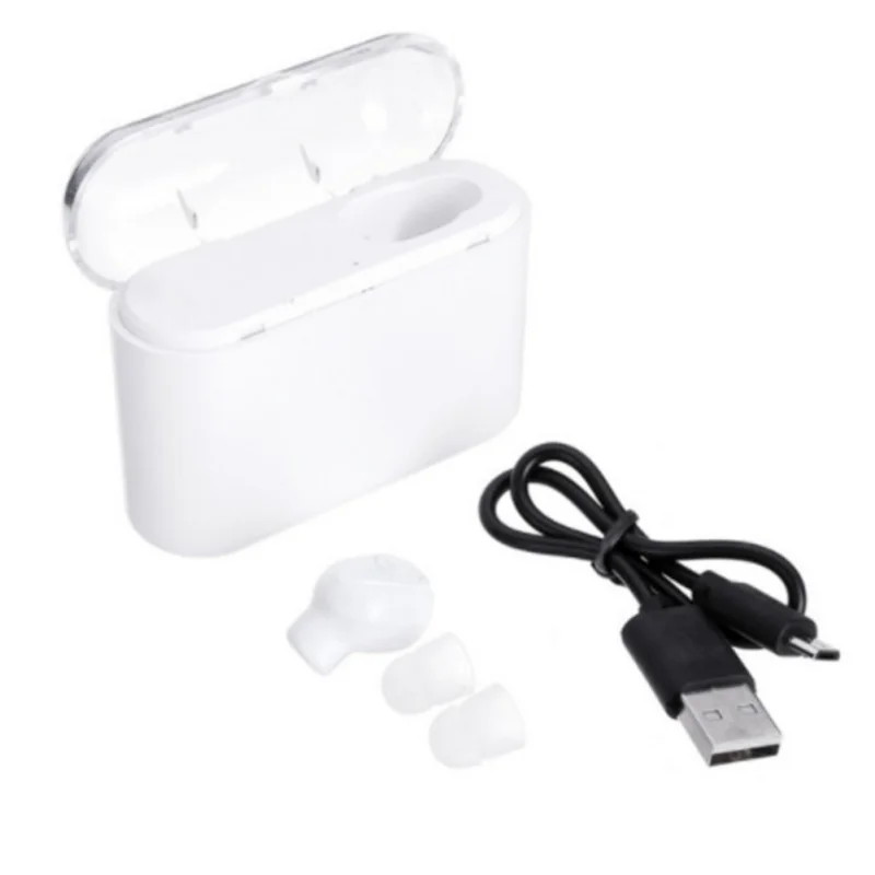 With 1200mah box TWS X8 настоящие беспроводные наушники Bluetooth наушники мини TWS водонепроницаемые головные уборы с 2200 мАч power Bank для всех телефонов - Цвет: With 1200mah box