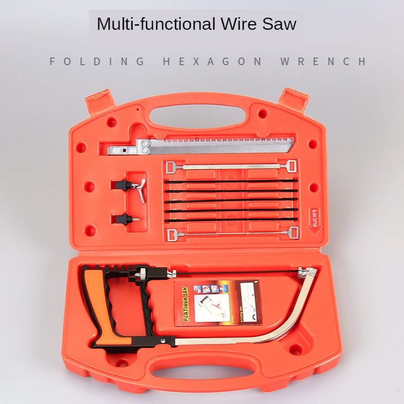 Универсальная ручная пила 12 в 1 многофункциональная для дерева маленькая ножовка