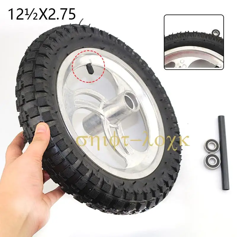 

Free shipping 12.5'' inner and outer tire 12 1/2x2.75 Front wheel for Dirt Bike MX350 MX400 43CC 47CC 49CC Mini Moto E-Scooter