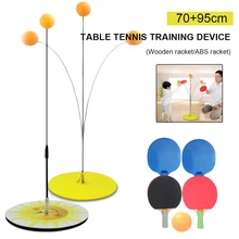 

Table Tennis Practice Trainer Racket Game Movement Soft Shaft Training Machine Elasticity Kid Adult Ping Pong Practice