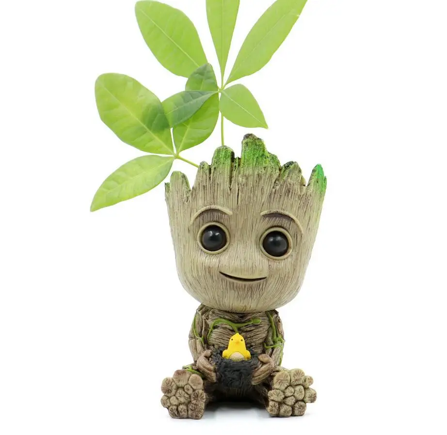 baby tree man flowerpot