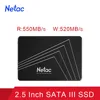 Netac SSD de 1tb 250gb 128gb 2,5 pulgadas SSD SATA III de unidad de estado sólido SSD 500gb HDD disco duro para el ordenador portátil de escritorio PC ► Foto 2/6