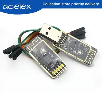 

NRF24L01 Wireless Wifi Transceiver + 2.4GHz Antenna Module USB to TTL converter UART module CH340G CH340 3.3V 5V switch