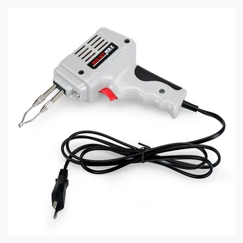 

100W Soldering Gun Kit Set Heat-resisting ABS Handheld Welding Tool Copper Core Quick Heating Electrical Soldering Iron Guns