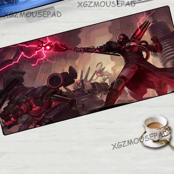 

XGZ Extra Large Custom Gaming Mouse Pad Lock Edge Mechanical Viktor Computer Desk Mat Fabric Surface Non-slip Russia Promotion