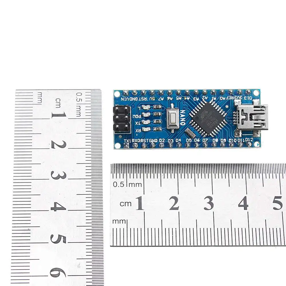 LEORY ATmega328P-Arduino совместимый Nano-V3 модуль улучшенная версия без кабельного макетной платы