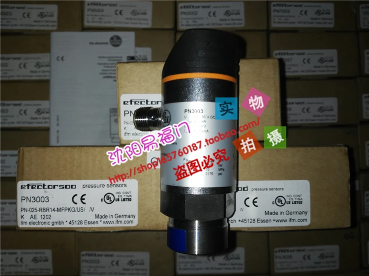 Ifm Yifumen PN3003, датчик давления, совершенно подлинный, физические фотографии, один год гарантии