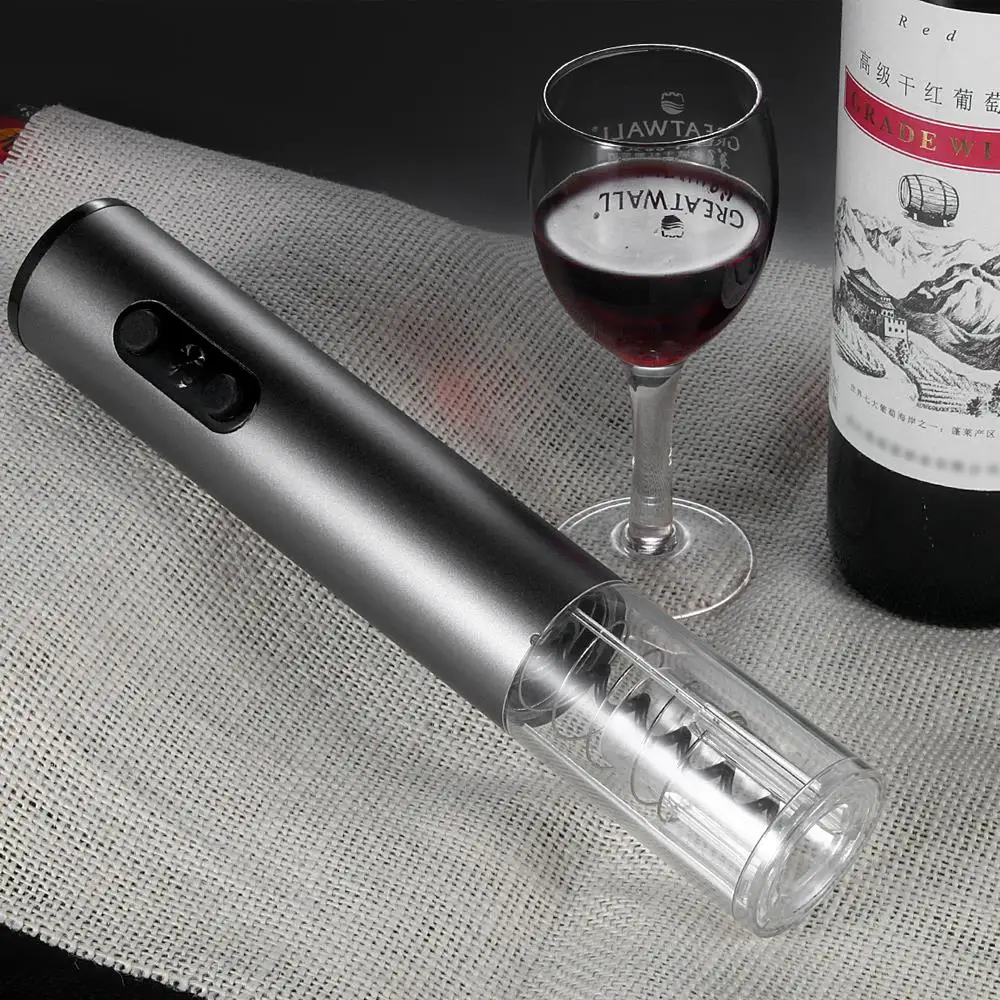 Электрический штопор практичный красное вино открывалка для бутылок беспроводной автоматический алюминиевый сплав штопор
