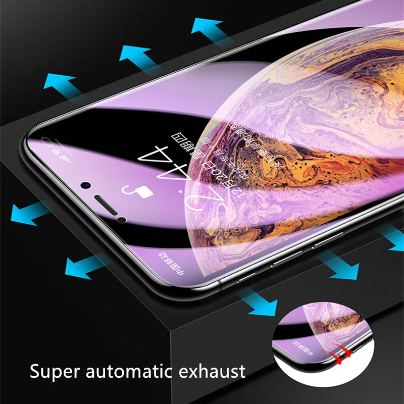 4000 шт Гидрогелевая пленка для защиты экрана для iPhone 11 Pro XS MAX XR полное покрытие Защитная пленка для iPhone X 6s 7 8 Plus не стекло