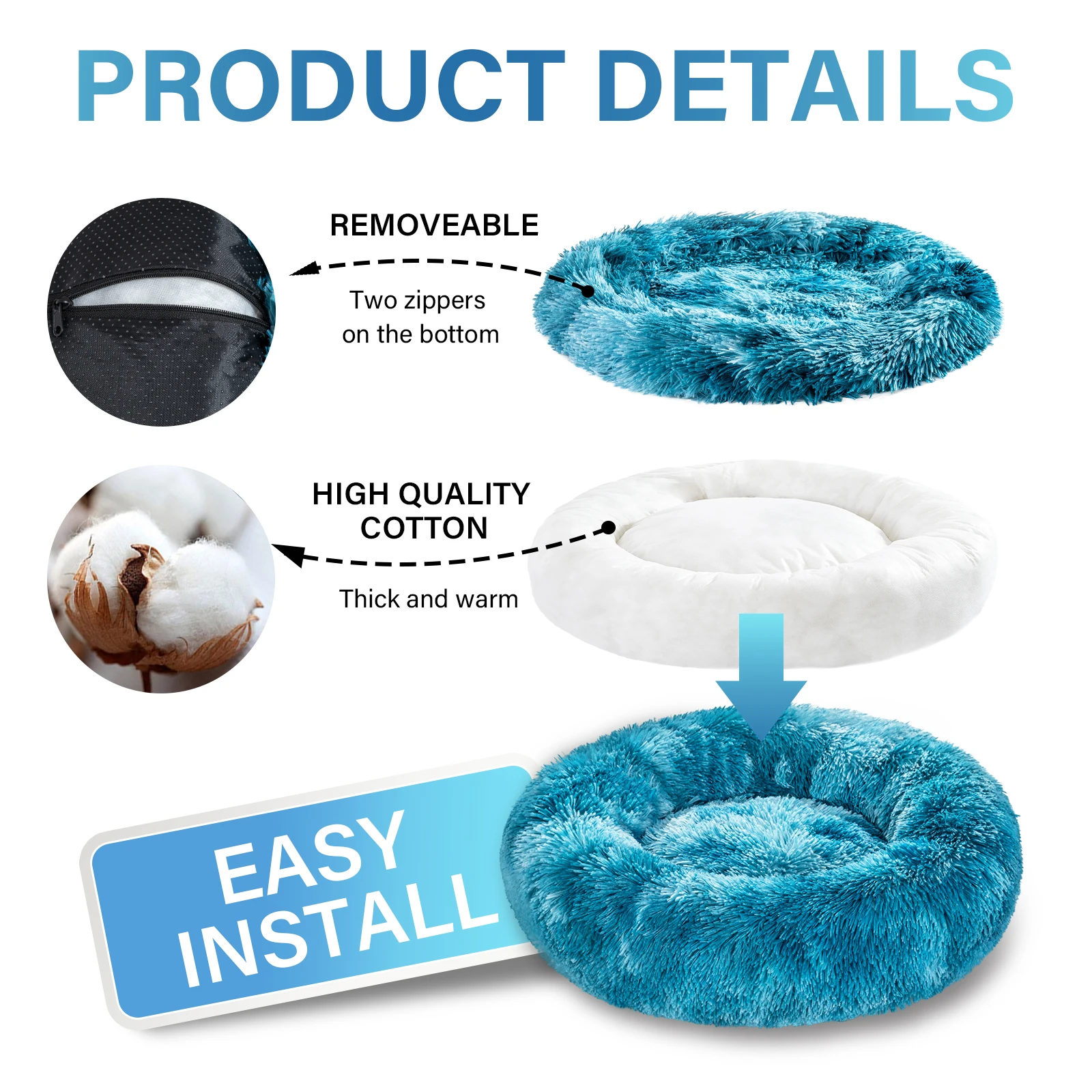 Anti Anxiety Dog Beds Canada & USA Calming Dog Bed Canada & USA