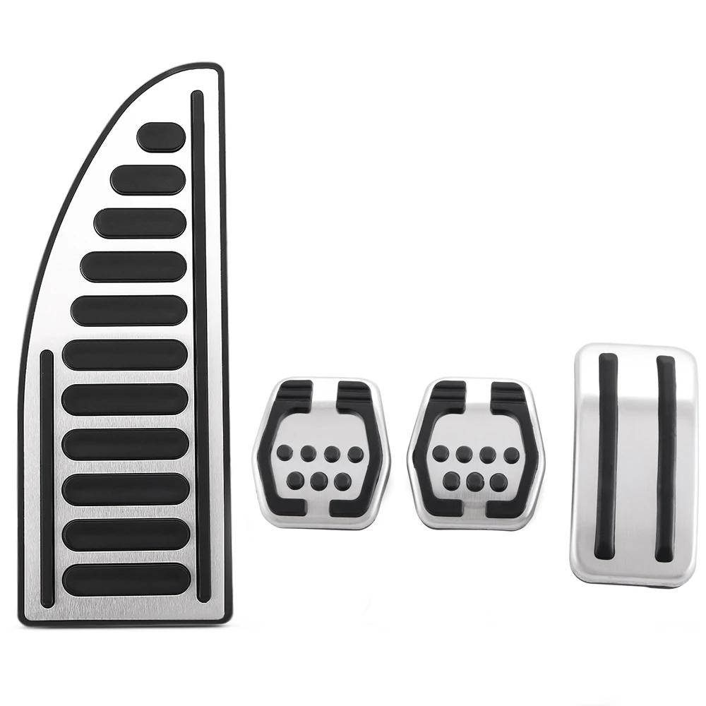 Stainless steel pedal cover 4PCS for Ford Focus 2 Focus 3 4 MK2 MK3 MK4 Kuga RS ST 2005 -