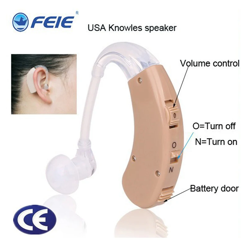Earhook для гарнитуры искусственный аналоговый мощный слуховой аппарат