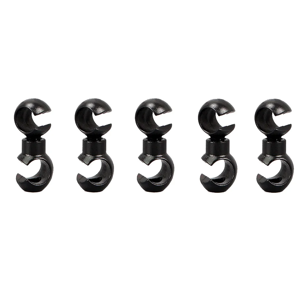 

5Pcs Cycling Brake Cable Buckle Rotating Hose S Hook Road Bike Mountain Bicycle Disc Sets Pipe Line Parts Hydraulic Accessories