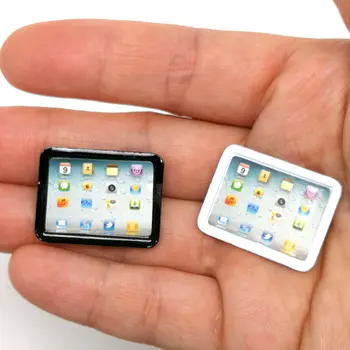 

Doll Cute 1:6/1:12 Scale Dollhouse mini ipad phone Miniature Toy Doll Food Kitchen living room Doll parts Accessories