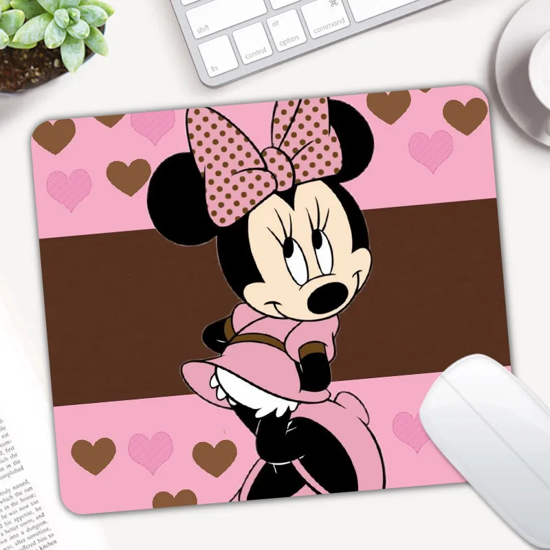 

Patterned Rubber Game Computer Mousepad Mouse Pad Minnie Mice Mat Child Gift