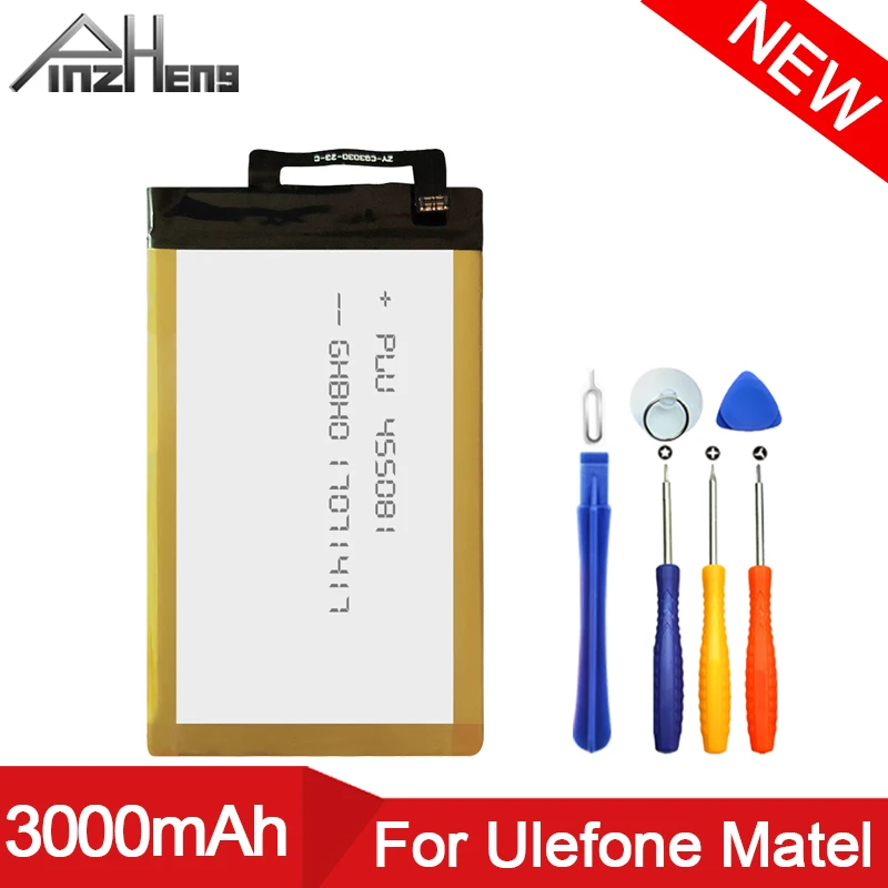 Аккумулятор PINZHENG 3000 мАч для мобильного телефона UleFone металлическая сменная