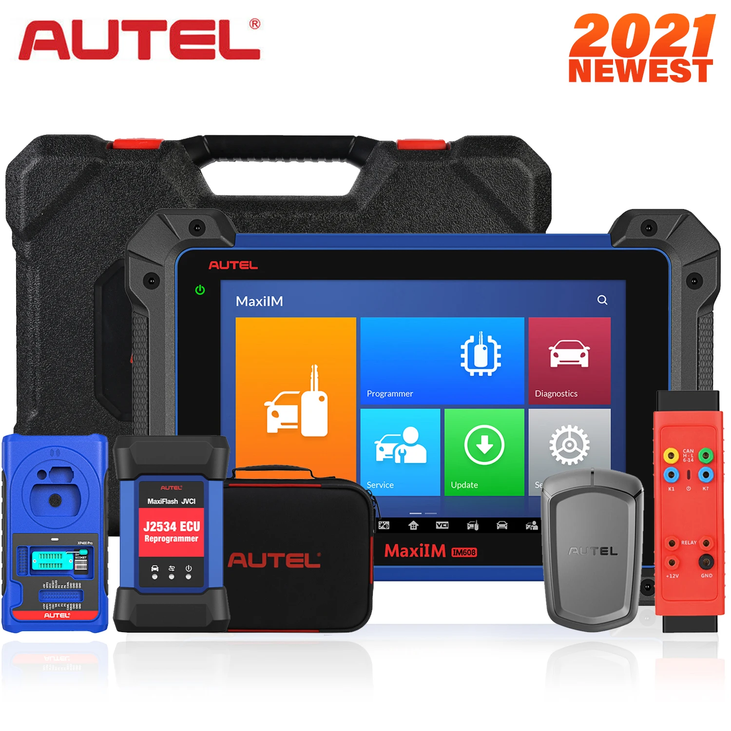 Autel MaxiIM IM608 Pro with IMMO XP400 Pro Key Programming Tool J2534