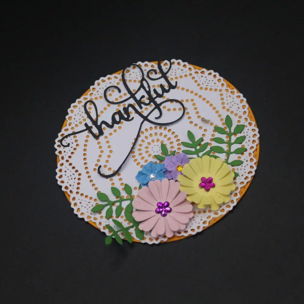 

ZhuoAng Pattern ball Cutting Dies for Card Making DIY Scrapbooking Photo Album Decoretive Embossing Stencial