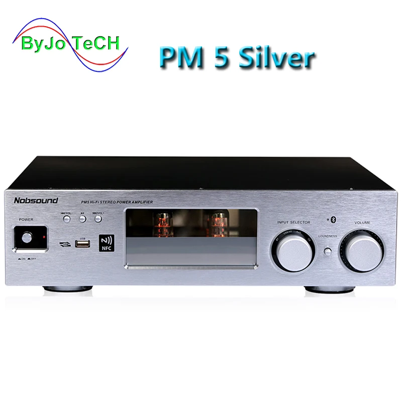 Стерео усилитель мощности Nobsound PM5 Hi Fi NFC поддержка USB CD DVD мощность 80 Вт +
