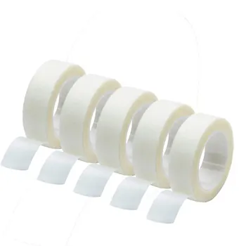 

5pcs Breathable Eyelash Extension Lint Free Eye Pads Non-woven Grafting False Eyelash Under Patches Adhesive Medical Tape