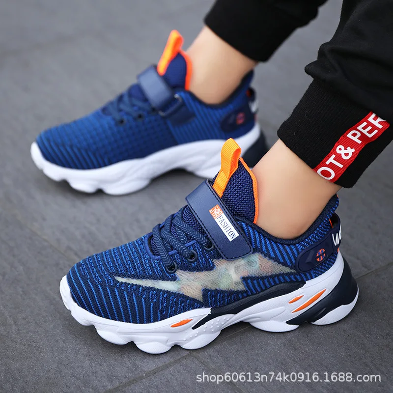 

Children Spring And Autumn New Style Shoe Fly Netting Surface CHILDREN'S Shoes BOY'S Athletic Shoes CHILDREN'S Shoes